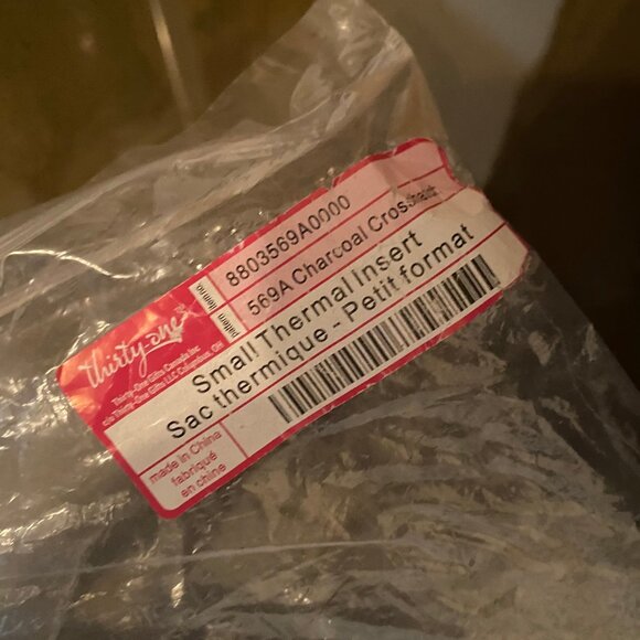 Thirty-One Lunch Cooler Bag – Charcoal Crosshatch - Picture 2 of 4